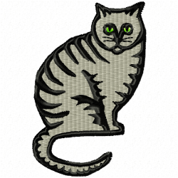 Cats Embroidery Design 8 Cats Embroidery Design 8